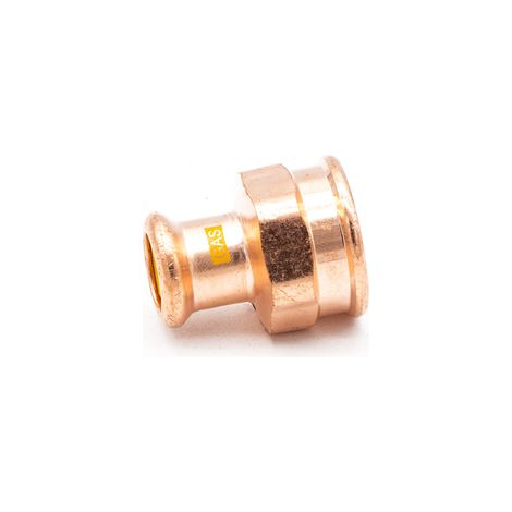 PrimaPress Premium Copper Pressfit Gas 15x3/4" Coupler (1/3)