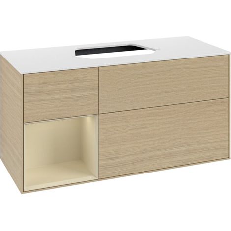 Villeroy & Boch G411HJPC Meuble sous-lavabo Finion G41
