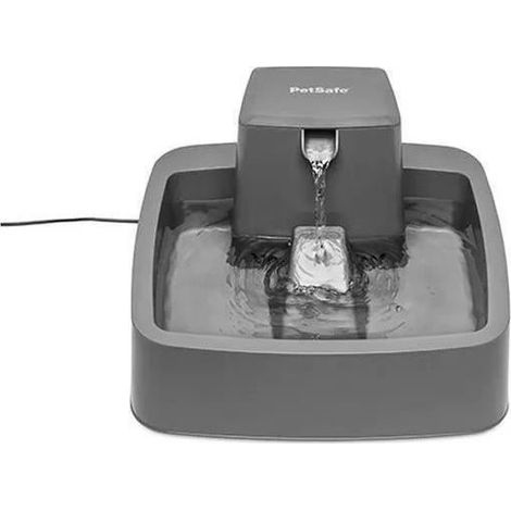 PetSafe - Drinkwell Wasserfontäne für Haustiere - Ideal für Katze/kleine Hunde 1,8 L – Verschiedene Wasserströme - Einfach zu reinigen