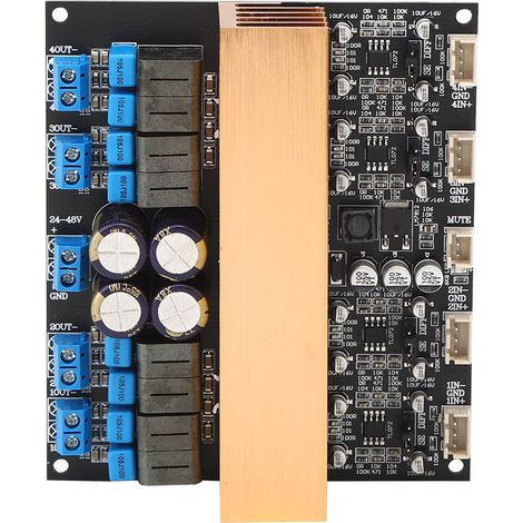 Carte amplificateur numérique, Module d'ampli, pièces Audio, 4 canaux sonores, haute puissance, TPA3255 classe D (1/5)