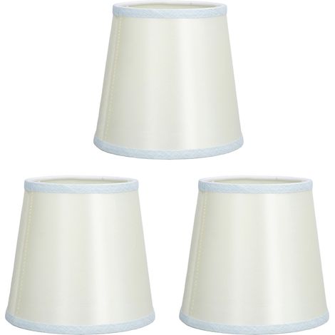de 3 abat jour en tissu pour ampoule E14 compatible avec (1/5)