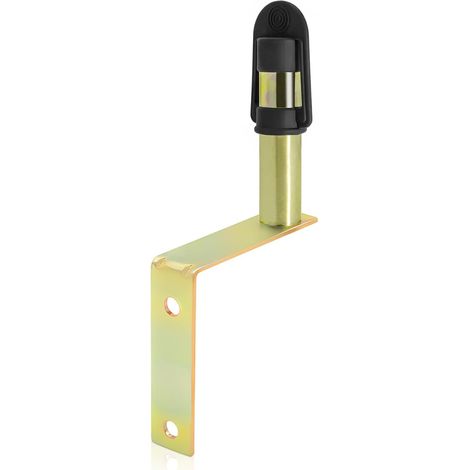 Support de montage pour gyrophare de tracteur, 1 support métallique DIN avec capuchons et câbles, pour feu stroboscopique, balisage rotatif, chariot élévateur(ZJ-5-N) (1/5)