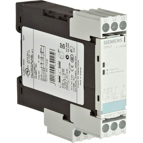 Relé de supervisión Siemens 3UG4512-1BR20 160-690V AC