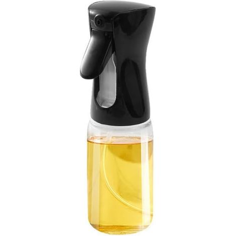 Olivenöl-Sprühflasche aus Glas, 220 ml, starker Sprühnebel, ideal zum Kochen, für Heißluftfritteuse, Salate, Grills und zum Braten. (1/5)