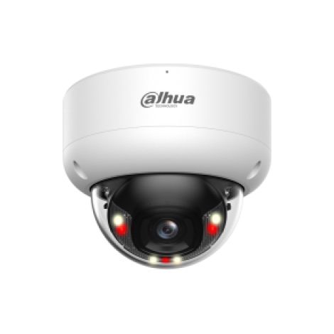 Dahua Camara Ip Mini Domo Antivandalico Serie 3, 4mp, Ir 40m, Ip67, Ik10, Poe, Smart Dual Light,