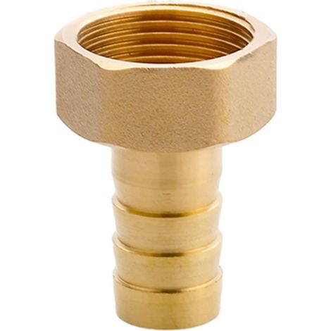 Raccord cannelé en laiton 3/4" filetage femelle (Épais 16mm) (1/5)