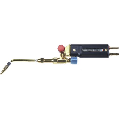Chalumeau de soldador Roc 0 Si lanza desmontable con llave y 7 boquillas