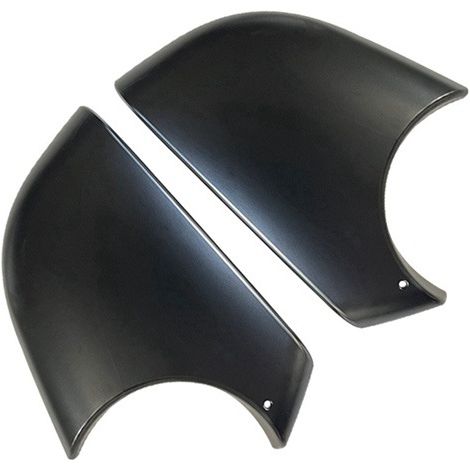 1 color: Black Material: ABS Car right rearview mirror lower base Rearview mirror bracket for reversing. (1/5)