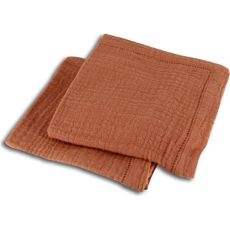 Lot de 2 serviettes de table en coton (1/4)