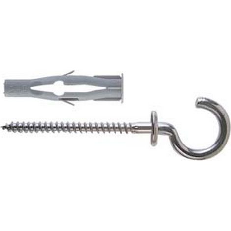 25PZ TASSELLO IN NYLON OCCHIOLO APERTO "FU-R" - ø mm.8x50 occhiolo mm.4,5x83