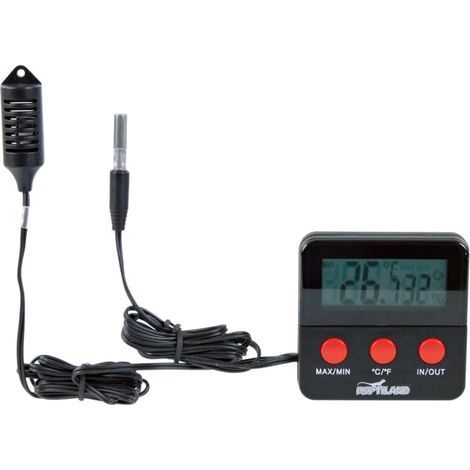 1 Thermomètre Hygromètre Digital Avec Sonde Câble 90cm Pour Terrarium (1/2)