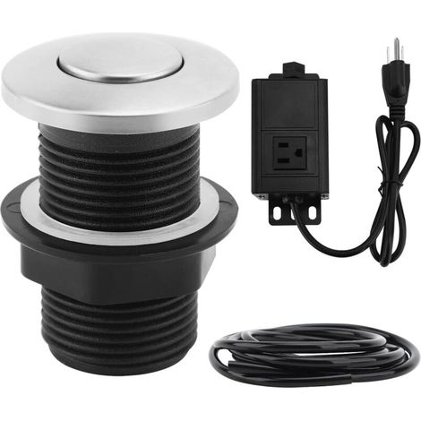 SJLERST Interrupteur à air indésirable interrupteur automatique bouton + kit tuyau pneumatique (1/5)