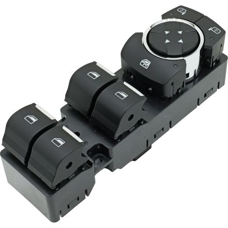 Interruptor de elevalunas eléctrico delantero izquierdo del lado del conductor JC3Z14529CA para Ford F-250, F-350 Super Duty (2017-2022), F-450, F-550 Super Duty (2018-2022, 6,2 L, 6,7 L, 6,8 L, 7,3 L