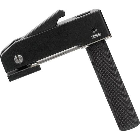 Pince de maintien professionnelle pour le travail du bois avec base antidérapante pour une fixation sécurisée des pièces de travail - Presse de bureau antidérapante (1/5)