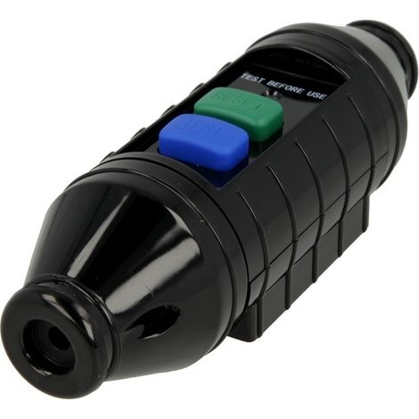Bachmann Interruptor de seguridad personal 919.189 negro IP55 30mA