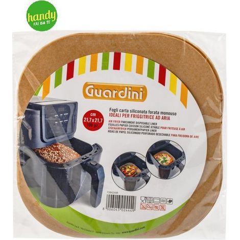 Carta Siliconata forata Guardini per Friggitrice ad aria 100 fogli