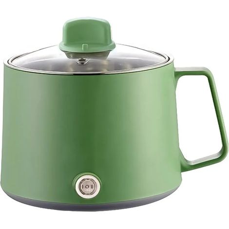®Rising FF Marmite électrique, mini cuiseur à riz multifonction, cuiseur à nouilles rapide 1,5 L/1,7 L pour soupe, ramen, pâtes (1/5)