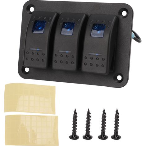 Plaque d'immatriculation en fibre de carbone sèche universelle pour Ford Mustang, Explorer, F250, F350 (1/5)