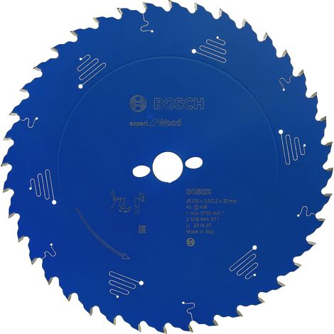 Accessories 2608644071 Lame de scie circulaire expert for wood 330 x 30 x 3,5 mm 40 (1/2)