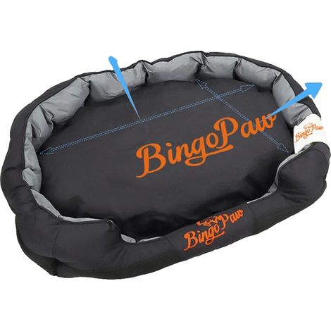 Lit pour chien, Imperméable, Résistant aux griffes, XXL - 130 x 90cm (1/2)