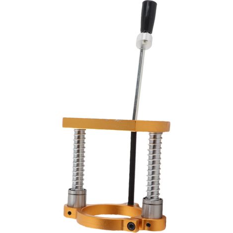 Système de levage pour table de défonceuse en alliage d'aluminium et acier inoxydable avec poignée, 65 mm (1/5)