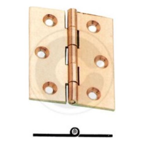 charniA re plate fraisA e 50x40 mm cadres de porte de meubles en laiton A col courbA