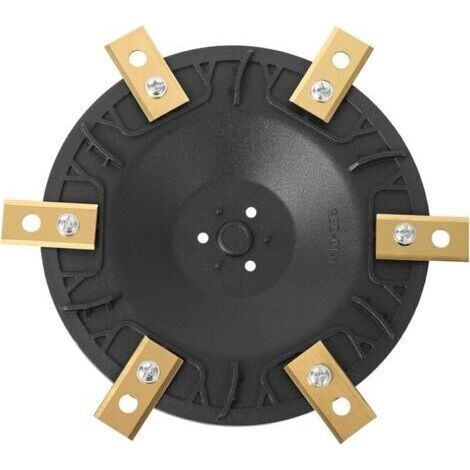 Replacement disc for robot lawn mower, rotating disc 6 blades + 6 blades, compatible with WORX/Landxcape/Kress/Einhell (1/4)