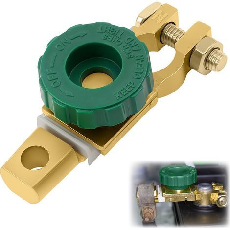 Coupe-Batterie De Voiture Électrique 12-24 V Étanche Pour Voitures, Motos, Bateaux, Caravanes, Yachts, Bus (1/5)