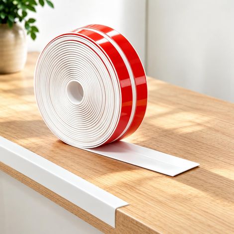 Moulure flexible en PVC autocollant 4 m x 40 mm (1/5)