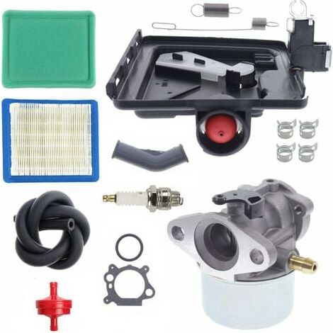 Carburateur pour 498170 - 7699056 790849 Kit de ressorts pour modèles de moteur 122000 4 HP - 7 HP avec kit de filtre à air