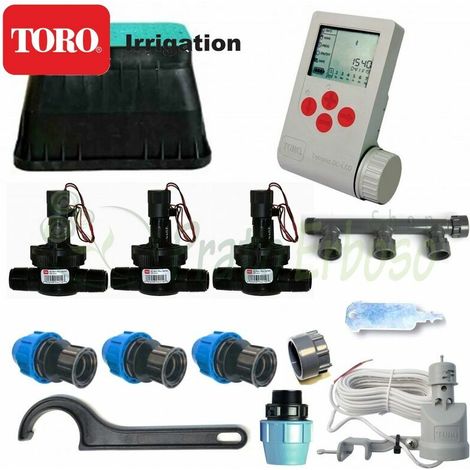 Kit de riego Toro 3 zona 9V