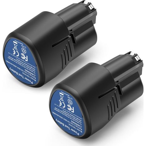 Lot de 2 batteries lithium-ion 4000 mAh pour 8260 8240 8250 Outil rotatif sans fil Outil multifonction 12 V 4 Ah Batterie Li-ion de rechange (1/5)