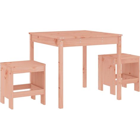 Maison Exclusive - Set Bistrot da Giardino 3 pz in Legno Massello di Douglas
