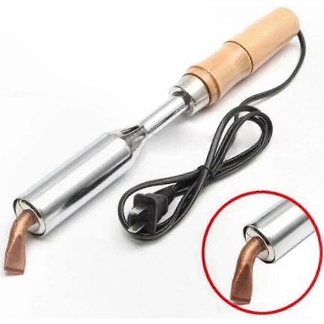 Robuster Lötkolben mit Meißelspitze, 220-V-Hochtemperaturgerät für Elektronik- und Heimwerkerprojekte (1/4)