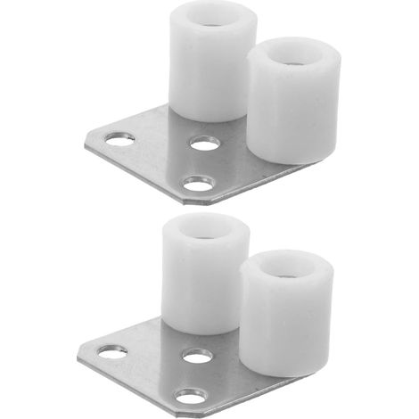 2 pièces guide de sol pour porte coulissante (1/5)