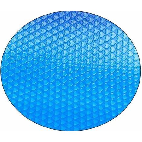 pair Memkey – Bâche de piscine à bulles Ø120cm – Couverture solaire ronde – Protection UV – Réduction de l'évaporation – Isolation thermique