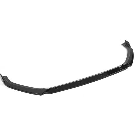 3x Maxton Style Frontspoilerlippe aus ABS mit UV-Schutz, passend für VW Golf MK7 (2013–2016), glänzend schwarz (1/5)