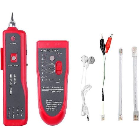 JM-868 Netzwerkkabeltester, Kabelsucher, Empfänger, Netzwerkmessgerät