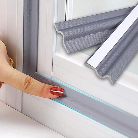 8m Gris Joint Portes de Mousse porte et Autocollante FenêTres (1/5)