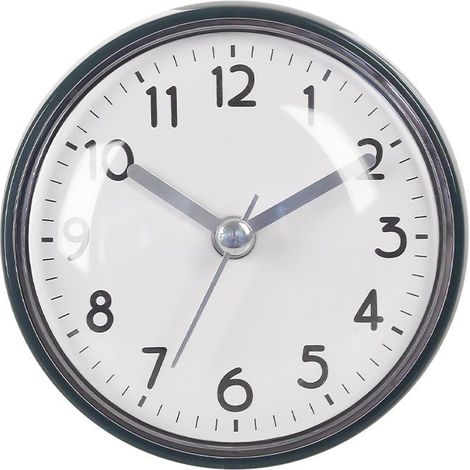 Mini sveglia, doccia bagno Orologio impermeabile Orologio - Orologio da parete impermeabile, Orologio doccia - digitale Orologio - Sveglia con ventosa - Verde (1/5)