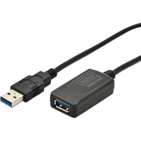 Digitus Cable de extensión USB 3.0 activo (1/2)