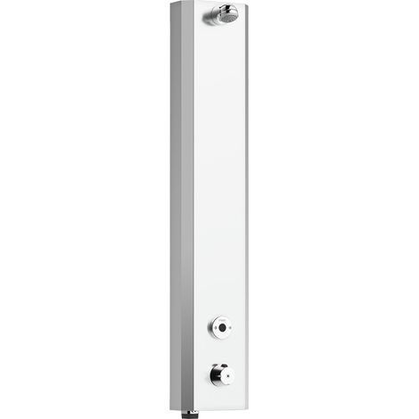 Mora tronic Duschpaneel WMS, mit Thermostat, Anschluss v. hinten Netzanschluss (1/2)