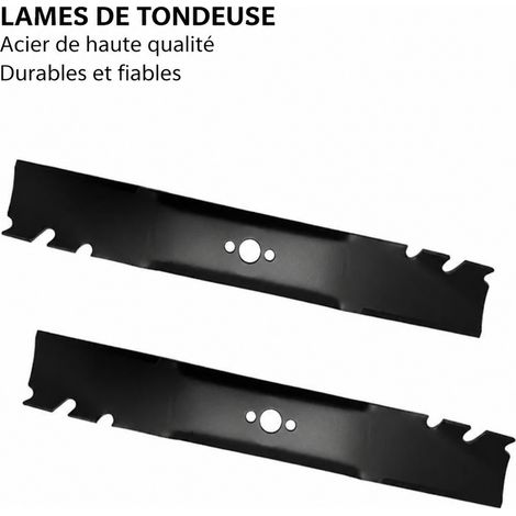 Lame de tondeuse à gazon modèle 20199 pour réparation motoculture, 1,1 kg – Livraison gratuite