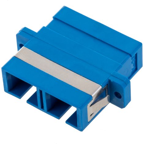 BeMatik - Coupleur fibre optique SC à SC duplex monomode (1/5)