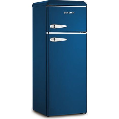 Severin Frigorifero Doppia Porta Retro' Vintage Blu KS 9954