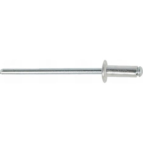 500 Rivets Aveugles Aluminium STD - diamètre 3,0 mm - Longueur 10 mm mm - Diamètre 3 mm