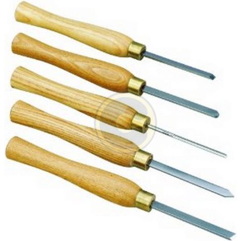 PROXXON 27023 SERIE 5 5 outils en HS BEDANI POUR LA MODA LISATION MINI TOUR TOURNANTE