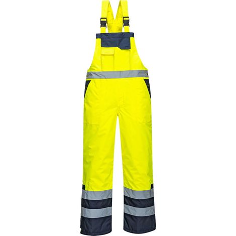 Bicolore Steppjacke Farbe: Gelb Größe XL - Portwest