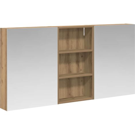 Maison Exclusive - Badezimmerschrank-Set 3 pcs 140 x 14,5 x 70 cm