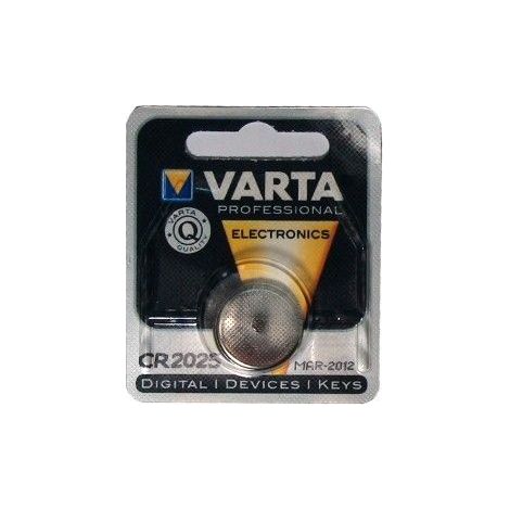 CR2025 LITIO, 3V BLISTER 1PZ 165 MAH VARTA BATTERIE LITIO (1/5)